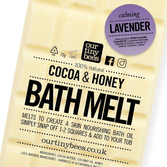 'Our Tiny Bees' Bath Melt - Lavender