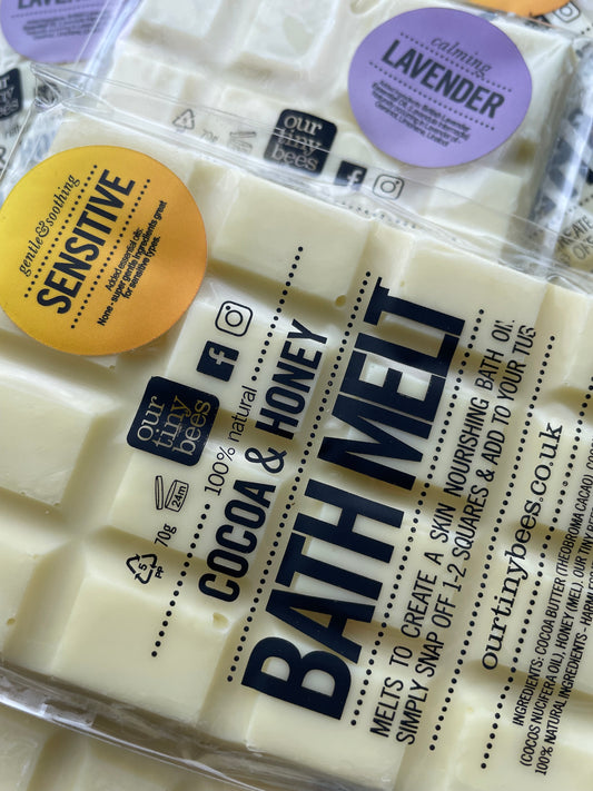 'Our Tiny Bees' Bath Melt - Lavender